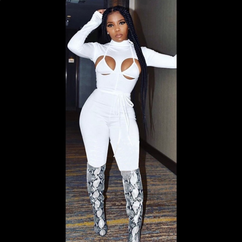 Sexy Cut Out Jumpsuit